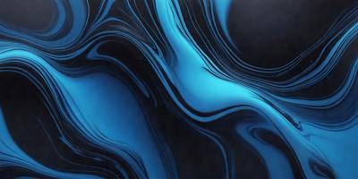 The primary subject of the image is a blue and black swirling pattern, which appears to be a digital art or illustration. The setting is a dark background, and the visual style is a combination of digital art and a pattern. The dominant colors are blue and black, creating a moody and dramatic atmosphere.