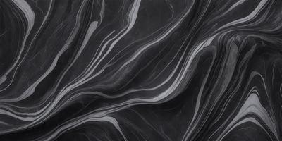 The primary subject of the image is a black and white painting of a wave. The setting is a dark background, which contrasts with the wave's shape and texture. The visual style is a painting, which gives the image a more artistic and creative appearance. The dominant colors are black and white, creating a moody and dramatic atmosphere.