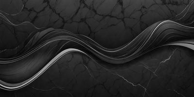 The primary subject of the image is a black and white drawing of a marble-like surface. The setting is a dark background, which contrasts with the marble-like surface. The visual style is a combination of digital art and illustration, creating a unique and artistic representation of the marble. The colors and mood of the image are predominantly dark, with the marble-like surface being the main focus and the background serving as a contrasting element.