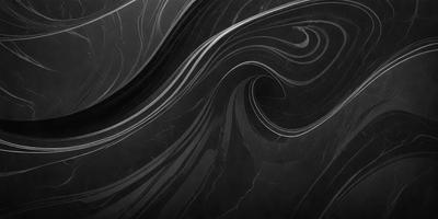 The primary subject of the image is a black and white drawing of a wave. The setting is a dark background, which contrasts with the wave drawing. The visual style is a combination of digital art and illustration, creating a unique and artistic representation of the wave. The colors and mood of the image are predominantly dark, with the wave drawing being the main focus and the background serving as a contrasting element.