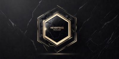 The primary subject of the image is a logo for a company called Hvertec. The logo is displayed on a black and gold background, giving it a professional and sophisticated appearance. The visual style of the image is a combination of digital art and illustration, creating a unique and eye-catching design. The colors used in the logo are predominantly gold and black, which contribute to the overall mood of the image, giving it a sense of elegance and sophistication.