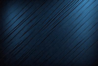 The primary subject of the image is a blue background with a pattern of black lines. The setting appears to be a dark room, and the visual style is a close-up of the blue background with the black lines. The colors and mood of the image are predominantly dark and moody, with the blue background providing a contrasting element.