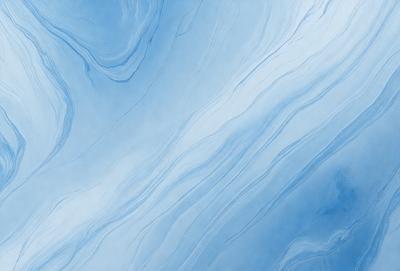 The primary subject of the image is a blue and white swirling pattern, which appears to be a digital art or illustration. The setting is a blue background, and the visual style is a combination of digital art and illustration. The dominant colors are blue and white, creating a calm and soothing atmosphere.