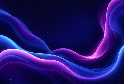 The primary subject of the image is a blue and purple swirl pattern. The setting is a dark blue background, which creates a contrasting effect with the swirl pattern. The visual style appears to be a digital art or illustration, as the swirl pattern is created using a combination of blue and purple colors. The overall atmosphere of the image is calm and serene, with the swirl pattern evoking a sense of movement and fluidity.