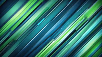 The primary subject of the image is a colorful, abstract design featuring a mix of green, blue, and white colors. The setting is a blue background, which complements the vibrant colors of the design. The visual style is a combination of digital art and illustration, creating a unique and eye-catching pattern. The overall atmosphere is lively and energetic, with the colors and design elements working together to create a dynamic and engaging visual experience.