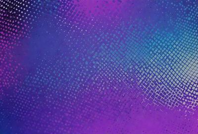 The primary subject of the image is a purple and blue patterned background. The setting is a colorful, abstract design that creates a visually appealing and vibrant atmosphere. The visual style of the image is a combination of digital art and illustration, with a focus on the intricate patterns and colors. The dominant colors in the image are purple and blue, which create a sense of depth and a calming, soothing mood.