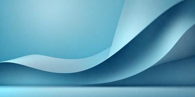 The primary subject of the image is a blue wall with a blue and white pattern. The setting is a room with a blue background. The visual style is a digital art or illustration, creating a modern and clean appearance. The dominant colors are blue and white, giving the image a calm and soothing atmosphere.