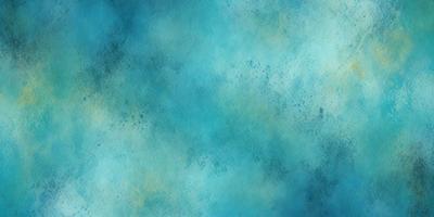 The primary subject of the image is a blue and yellow painting of a sky. The setting is a blue background, and the visual style is a painting. The dominant colors are blue and yellow, creating a calm and serene atmosphere.