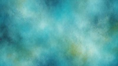 The primary subject of the image is a blue sky with clouds. The setting is a cloudy sky, and the visual style is a painting or drawing. The colors and mood of the image are predominantly blue and calm, creating a serene atmosphere.