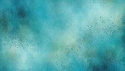 The primary subject of the image is a large, blue, swirling, and cloudy body of water. The setting is a vast, open ocean, with no visible land or other objects. The visual style is a painting or drawing, with a focus on the water's movement and the swirling clouds. The colors and mood of the image are predominantly blue, creating a serene and calming atmosphere.