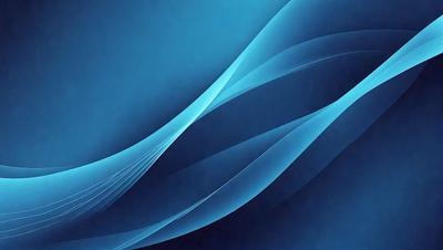 The primary subject of the image is a blue and white swirl pattern. The setting is a blue background, and the visual style appears to be a digital art or illustration. The dominant colors are blue and white, creating a calm and soothing atmosphere.