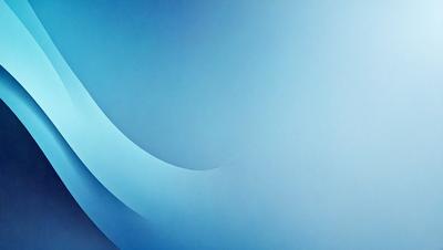 The primary subject of the image is a blue and white wave pattern. The setting is a blue background, and the visual style appears to be a digital art or illustration. The dominant colors are blue and white, creating a calm and soothing atmosphere.