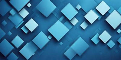 The primary subject of the image is a blue background with a pattern of square shapes. The setting is a blue background, and the visual style is digital art. The dominant colors are blue and white, creating a calm and soothing atmosphere.
