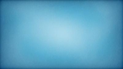 The primary subject of the image is a large, empty blue sky. The setting is a vast, open space with no clouds or other objects visible. The visual style is a simple, clean blue background, which gives the image a calm and serene atmosphere.