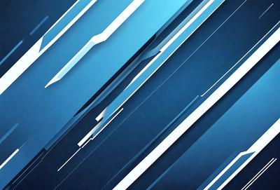 The primary subject of the image is a blue background with a pattern of white lines. The setting appears to be a digital art or illustration, as the lines are not natural textures but rather a deliberate design element. The visual style is modern and minimalistic, with the blue and white colors creating a calm and soothing atmosphere.