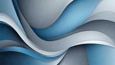 The primary subject of the image is a blue and white patterned design. The setting is a gray background, which contrasts with the blue and white design. The visual style is a combination of digital art and illustration, creating a unique and eye-catching pattern. The colors and mood of the image are predominantly blue and white, giving it a clean and modern appearance.