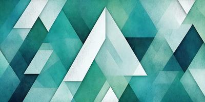 The primary subject of the image is a white triangle, which is the main object, scene, or focus of the image. The setting or background features a blue and green color scheme, creating a vibrant and lively atmosphere. The visual style of the image is a combination of digital art and illustration, giving it a unique and artistic appearance. The overall mood of the image is energetic and dynamic, with the white triangle standing out against the blue and green background.