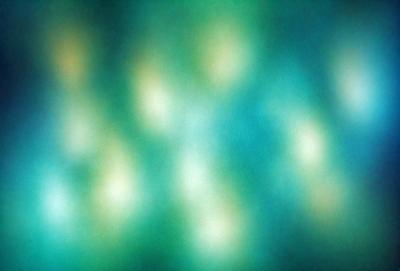 The primary subject of the image is a green and blue patterned background. The setting is a brightly colored, swirling pattern that creates a visually appealing and dynamic environment. The visual style of the image is a combination of digital art and illustration, with the colors and mood being predominantly green and blue.