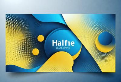 Primary subject: Blue and yellow design
Setting/background: Blue and yellow background
Visual style: Digital art
Colors and mood: Blue and yellow, vibrant and energetic