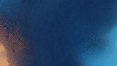 The primary subject of the image is a blue background with a pattern of dots. The setting is a dark blue background, and the visual style appears to be a digital art or illustration. The colors and mood of the image are predominantly dark and moody, with the blue background and dots creating a sense of depth and intrigue.