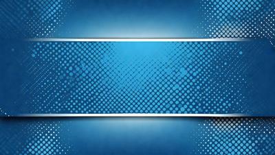 The primary subject of the image is a blue background with a pattern of white dots. The setting is a blue background, and the visual style is digital art. The dominant colors are blue and white, creating a calm and soothing atmosphere.
