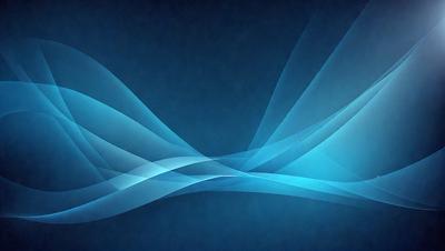 The primary subject of the image is a blue background with a pattern of blue and white waves. The setting is a dark blue background, which creates a contrast with the blue and white waves. The visual style is a digital art or illustration, as the waves are depicted in a stylized manner. The colors and mood of the image are predominantly blue, creating a calm and serene atmosphere.