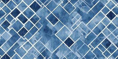 The primary subject of the image is a blue and white patterned tile. The setting is a blue and white tiled surface, which creates a visually appealing and cohesive design. The visual style of the image is a combination of digital art and illustration, as it features a complex and intricate pattern. The dominant colors in the image are blue and white, creating a calm and soothing atmosphere.