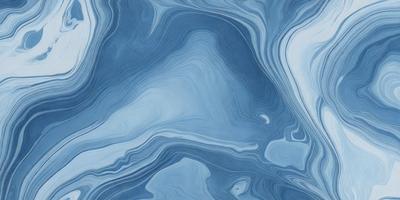 The primary subject of the image is a blue and white ocean scene. The setting is the ocean, with a blue background and a white wave pattern. The visual style is a digital art or illustration, creating a vibrant and dynamic atmosphere. The dominant colors are blue and white, with the blue representing the ocean and the white representing the wave pattern.