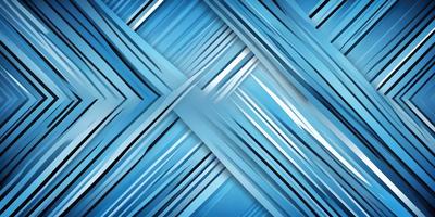 The primary subject of the image is a blue and white geometric pattern. The setting is a blue background, and the visual style appears to be a digital art or illustration. The dominant colors are blue and white, creating a calm and soothing atmosphere.