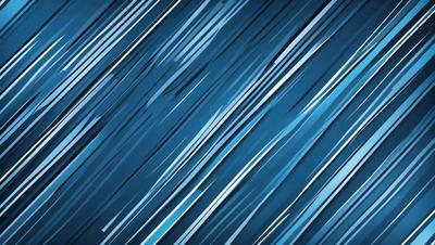 The primary subject of the image is a blue and white striped pattern. The setting is a blue background, and the visual style appears to be a digital art or illustration. The dominant colors are blue and white, creating a calm and soothing atmosphere.