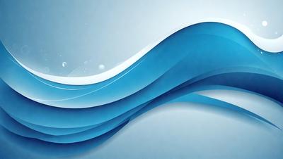 The primary subject of the image is a blue wave, which is the main focus of the scene. The wave is depicted in a digital art style, giving it a modern and visually appealing appearance. The setting is a blue background, which complements the blue wave and adds to the overall mood of the image. The colors and mood of the image are predominantly blue, creating a sense of calmness and tranquility.
