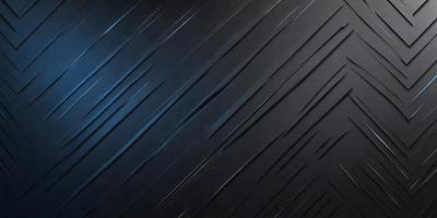 The primary subject of the image is a black and blue striped pattern. The setting is a black background, and the visual style appears to be a digital art or illustration. The dominant colors are black and blue, creating a bold and striking appearance.