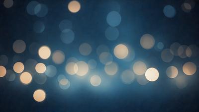 The primary subject of the image is a blue background with a large number of white lights. The lights are scattered throughout the background, creating a visually striking and luminous scene. The visual style of the image is a combination of digital art and illustration, as the lights are depicted in a way that resembles a painting or drawing. The colors in the image are predominantly blue and white, creating a calm and serene atmosphere.