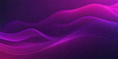 The primary subject of the image is a purple wave, which is the main focus of the scene. The wave is set against a dark background, creating a dramatic and moody atmosphere. The visual style of the image is a combination of digital art and illustration, with the purple wave being the central element. The colors and mood of the image are predominantly purple, which adds to the overall ambiance of the scene.
