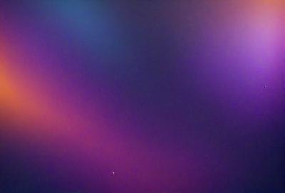 The primary subject of the image is a purple sky with a few stars visible. The setting is a dark, cloudy sky, and the visual style appears to be a photo. The colors and mood of the image are predominantly purple, creating a serene and peaceful atmosphere.