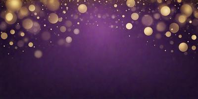 The primary subject of the image is a purple background with a pattern of gold stars. The setting is a dark background, which contrasts with the purple and gold stars. The visual style is a combination of digital art and illustration, creating a unique and eye-catching design. The colors and mood of the image are predominantly purple and gold, giving it a warm and inviting atmosphere.
