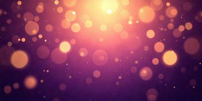 The primary subject of the image is a purple background with a pattern of bright, white, and orange lights. The setting appears to be a dark room, and the visual style is a combination of digital art and illustration. The dominant colors in the image are purple, white, and orange, creating a vibrant and lively atmosphere.