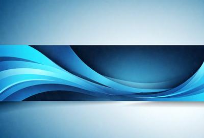 The primary subject of the image is a blue and white wave pattern. The setting is a blue background, which creates a visually appealing contrast with the wave pattern. The visual style is a combination of digital art and illustration, giving the image a modern and artistic appearance. The dominant colors are blue and white, which contribute to a calm and serene atmosphere.