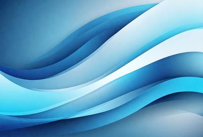 The primary subject of the image is a blue and white wave pattern. The setting is a blue background, which creates a visually appealing contrast with the wave pattern. The visual style is a digital art or illustration, as the wave pattern is intricately designed and detailed. The dominant colors are blue and white, which evoke a sense of calmness and tranquility.