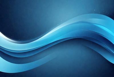 The primary subject of the image is a blue wave, which is the main focus of the scene. The wave is depicted in a digital art style, giving it a modern and visually appealing appearance. The setting is a blue background, which complements the blue wave and creates a cohesive and harmonious visual effect. The overall atmosphere of the image is calm and serene, as the blue wave represents a peaceful and tranquil environment.