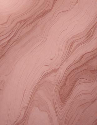 The primary subject of the image is a close-up of a marbled surface, which appears to be a piece of wood. The setting is a room with a pinkish hue, giving the scene a warm and inviting atmosphere. The visual style is a close-up of the marbled surface, showcasing its intricate patterns and textures. The colors and mood of the image are predominantly pink, creating a sense of warmth and comfort.