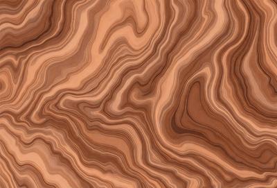 The primary subject of the image is a wooden table with a unique and intricate pattern on its surface. The table appears to be made of wood and has a natural texture. The setting is indoors, with the table being the main focus of the scene. The visual style of the image is a close-up of the wooden table, showcasing its distinctive pattern. The colors and mood of the image are warm and inviting, with the wooden table serving as a beautiful and functional piece of furniture.