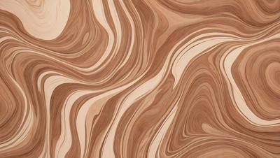 The primary subject of the image is a wooden surface with a unique and intricate pattern. The setting is a close-up of the wooden surface, showcasing the details of the pattern. The visual style is a close-up of the wooden surface, which gives a sense of depth and texture. The colors and mood of the image are warm and natural, with the wooden surface being the main focus.