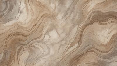 The primary subject of the image is a wooden surface with a unique and intricate pattern. The setting is a close-up view of the wooden surface, showcasing its texture and details. The visual style is a natural, textured look, with the colors and mood being warm and earthy.