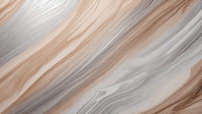 The primary subject of the image is a wooden surface with a unique and intricate pattern. The setting is a close-up of the wooden surface, showcasing the details of the pattern. The visual style is a close-up of the wooden surface, which gives a sense of depth and texture. The colors and mood of the image are predominantly brown and white, creating a warm and natural atmosphere.