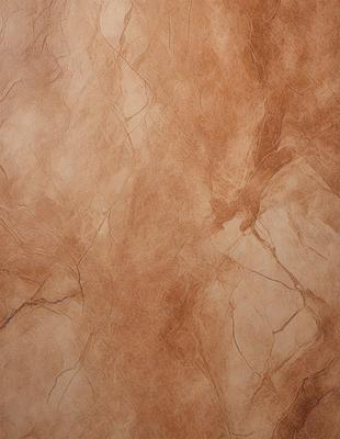 The primary subject of the image is a brown leather wallpaper with a textured surface. The setting is a wall, and the visual style is a close-up of the wallpaper. The colors and mood of the image are warm and earthy, with a focus on the natural texture of the leather.