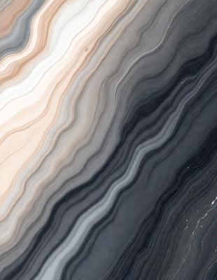 The primary subject of the image is a marble-like pattern, which is the main focus of the image. The setting is a black and white background, giving the image a classic and timeless appearance. The visual style is a close-up of the marble pattern, showcasing its intricate details. The colors and mood of the image are predominantly black and white, creating a sense of elegance and sophistication.