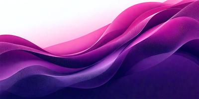 The primary subject of the image is a purple and pink wave, which is the main focus of the scene. The wave is set against a dark background, creating a striking contrast. The visual style of the image is a combination of digital art and illustration, giving it a unique and artistic appearance. The dominant colors in the image are purple and pink, which evoke a sense of calmness and tranquility.