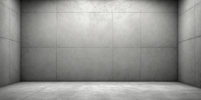 The primary subject of the image is a large, empty white room with a cement wall. The setting is a plain, empty space with no visible furniture or decorations. The visual style is a photo, capturing the stark contrast between the white room and the cement wall. The colors and mood of the image are predominantly white, giving it a clean and minimalist appearance.