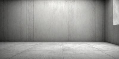 The primary subject of the image is a large, empty room with a white wall. The setting is a plain, white room with no furniture or decorations. The visual style is a photo, and the colors and mood are predominantly white, giving the room a clean and minimalist appearance.